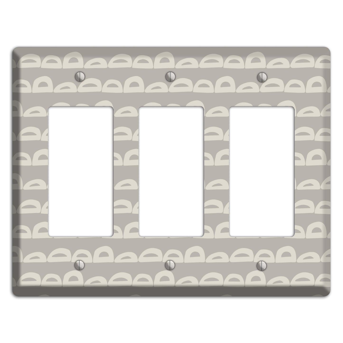 Logan Whimsical Damask 3 Rocker Wallplate