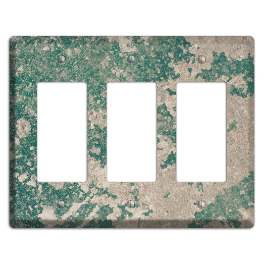 Verde Concrete 3 Rocker Wallplate