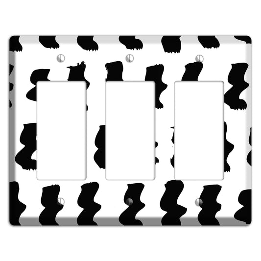 Ink Brushstrokes 5 3 Rocker Wallplate