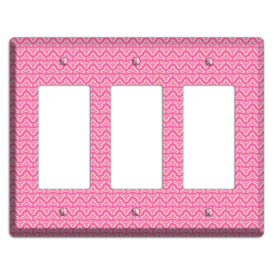 Pink Bikinis 3 Rocker Wallplate