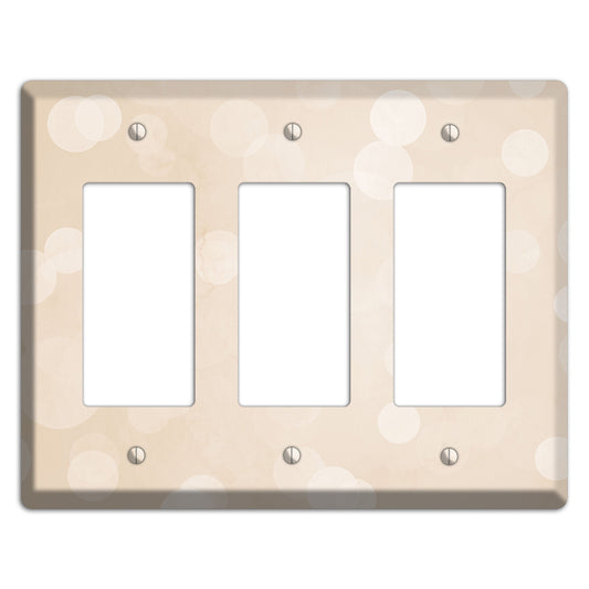 Parchment Neutral Texture 3 Rocker Wallplate