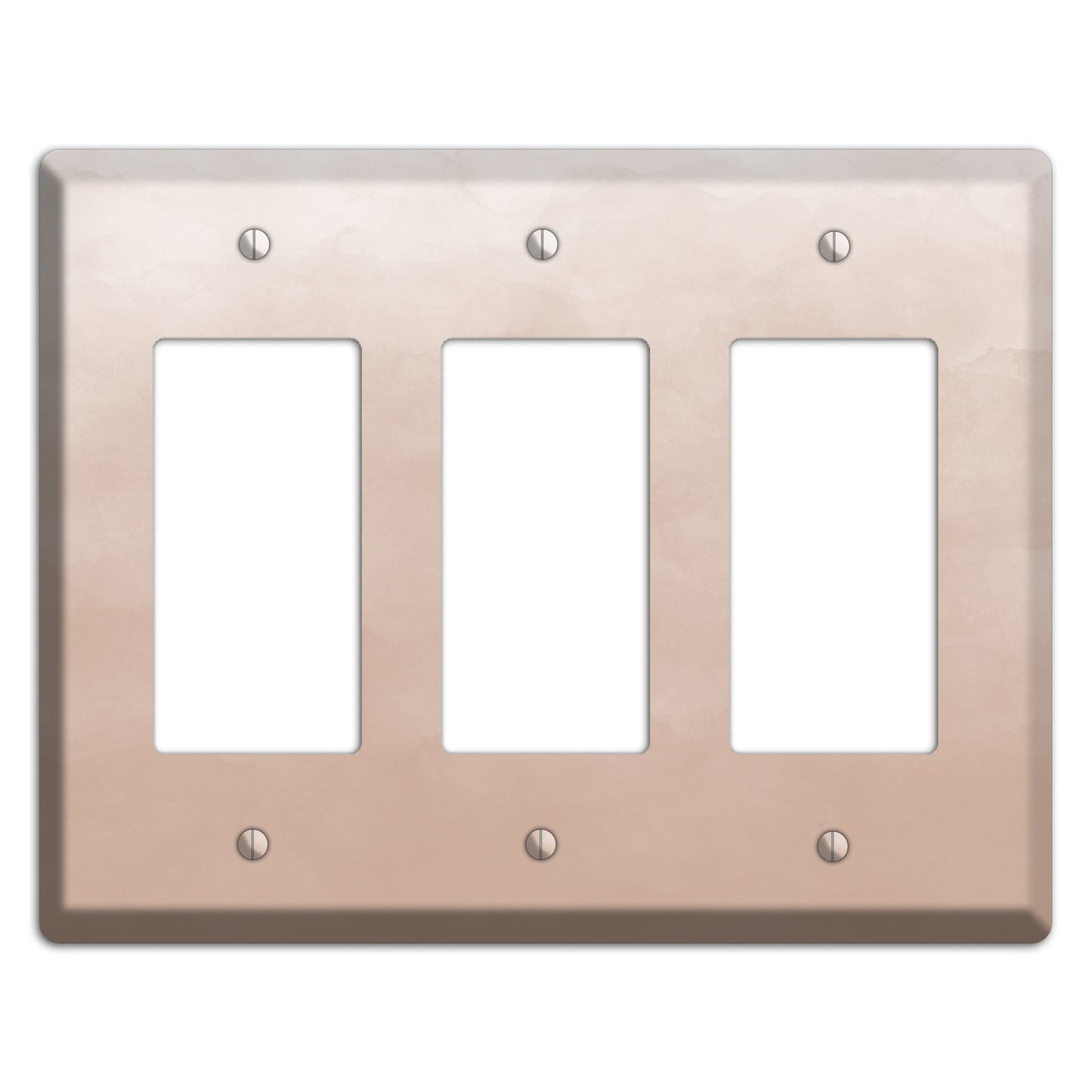 Beige Ombre 3 Rocker Wallplate