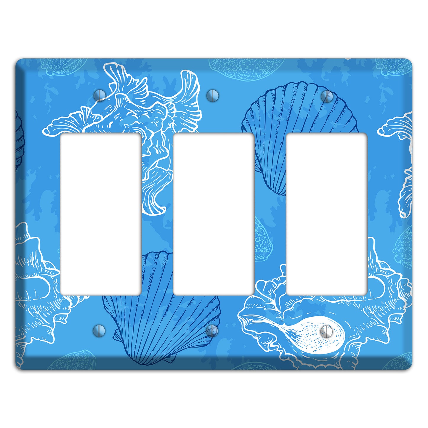 Shells 3 3 Rocker Wallplate