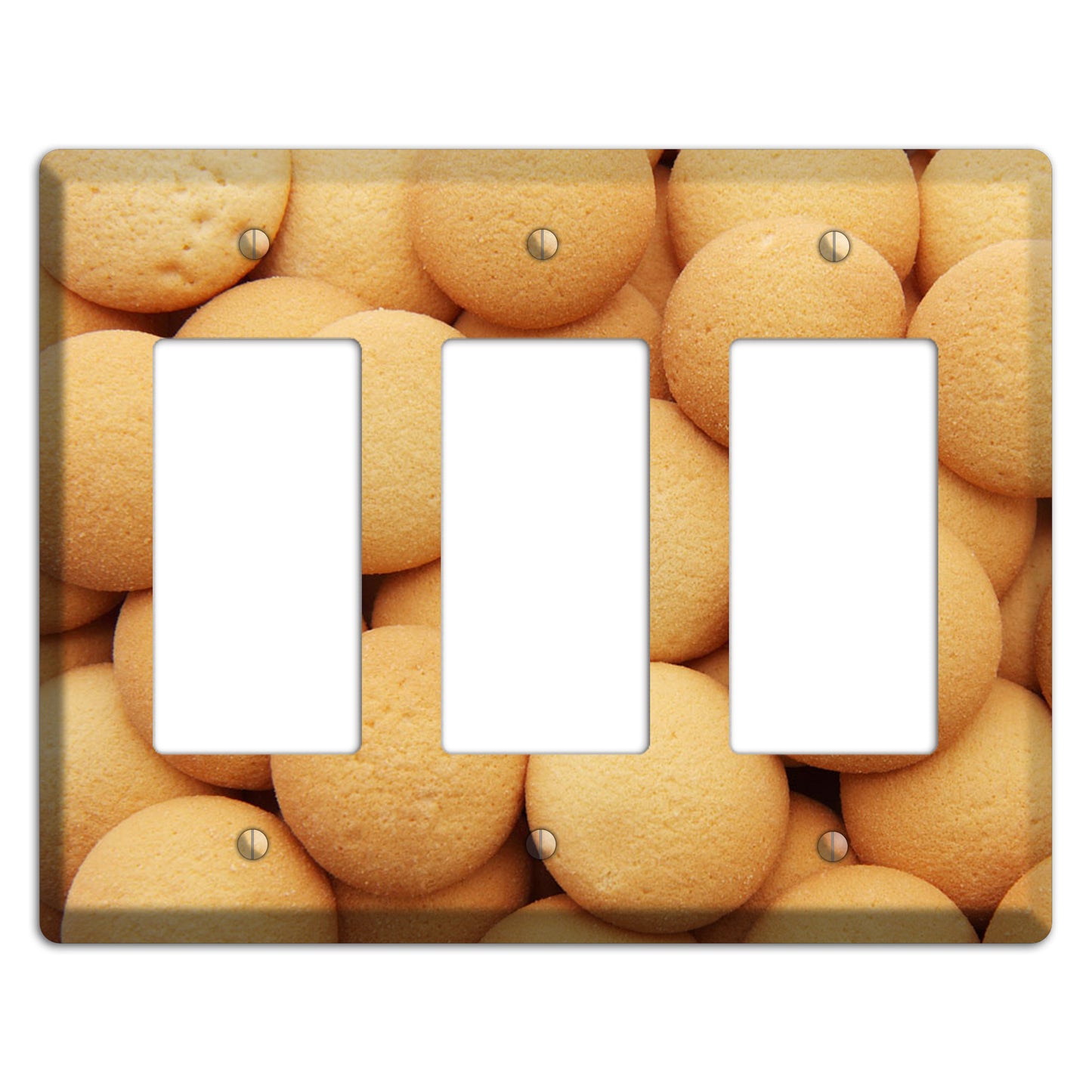 Wafers 3 Rocker Wallplate