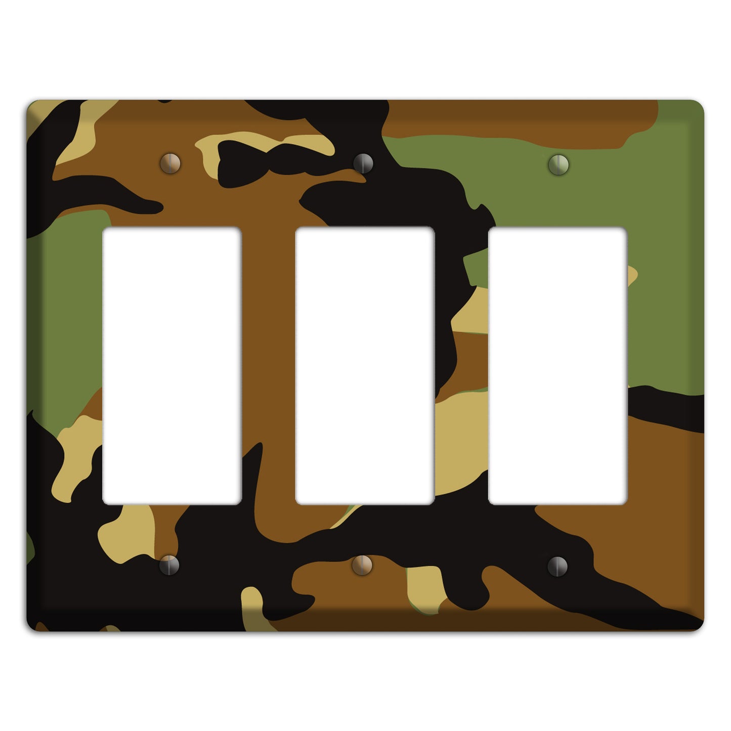 Camoflauge 3 Rocker Wallplate