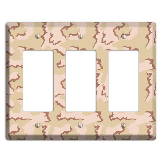 Coffee Stain Camo 3 Rocker Wallplate