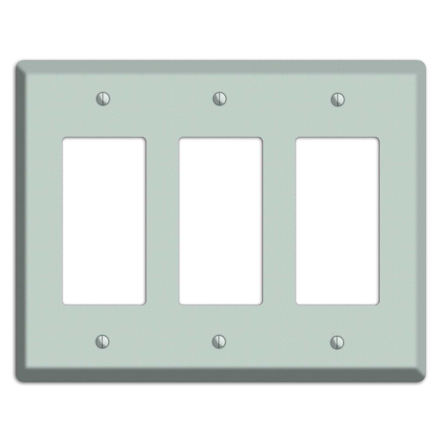 Sage with Tiny Dots 3 Rocker Wallplate