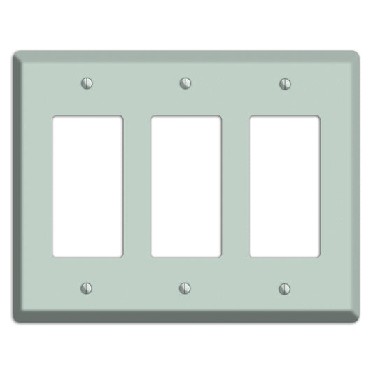 Sage with Tiny Dots 3 Rocker Wallplate