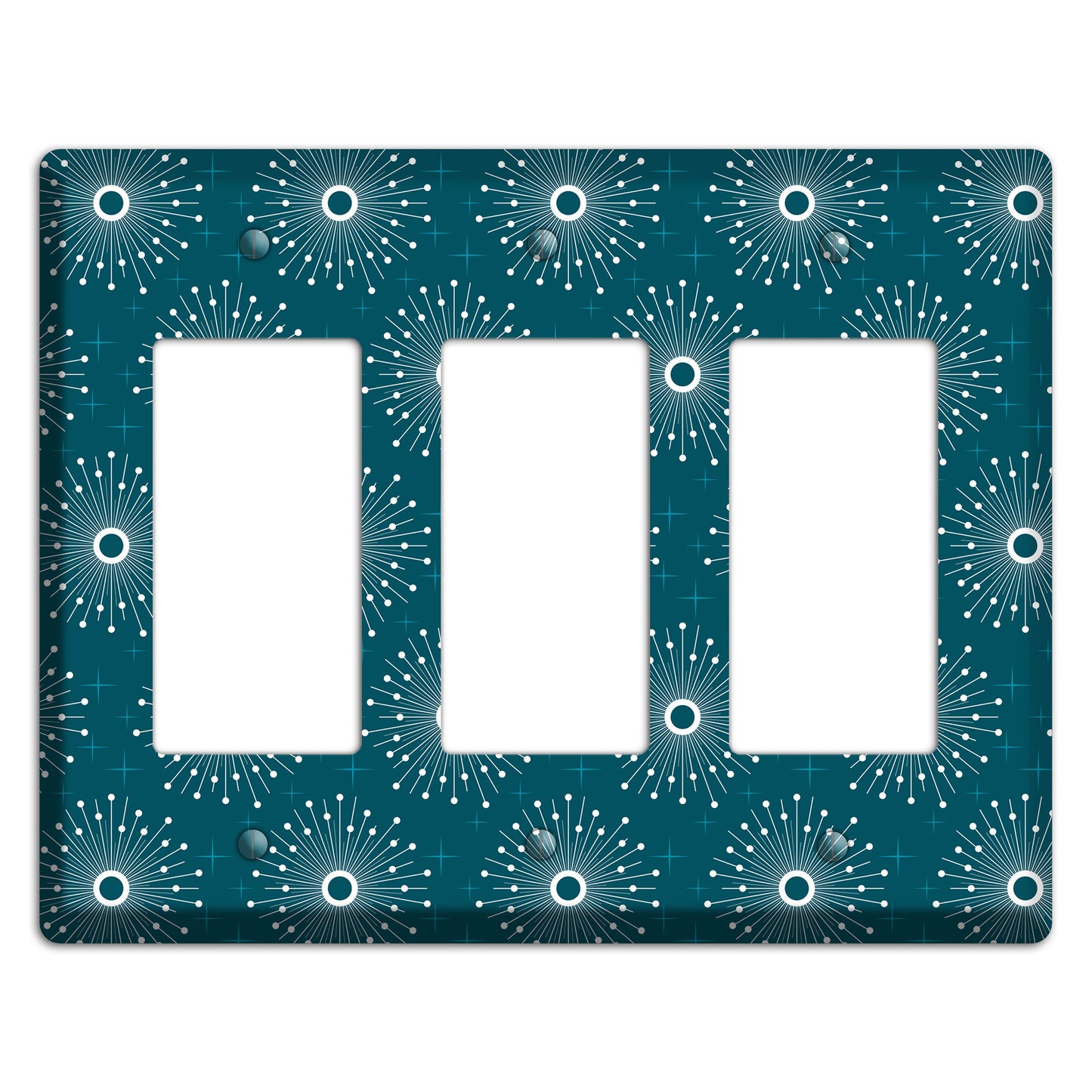 Star Burst 3 Rocker Wallplate