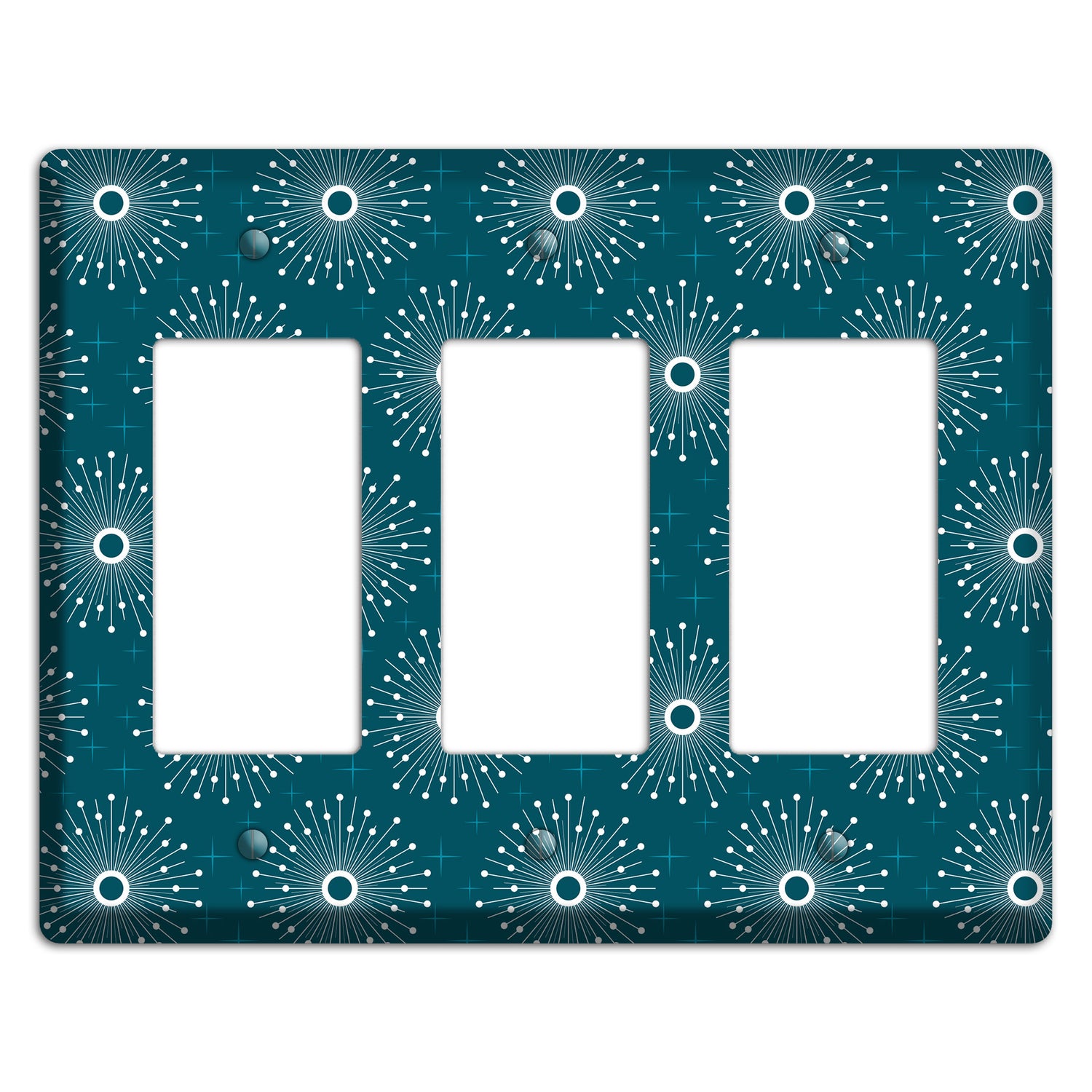 Star Burst 3 Rocker Wallplate