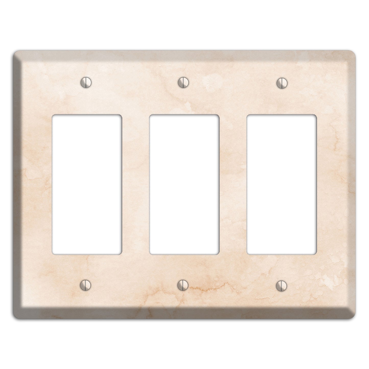 Janna Neutral Texture 3 Rocker Wallplate