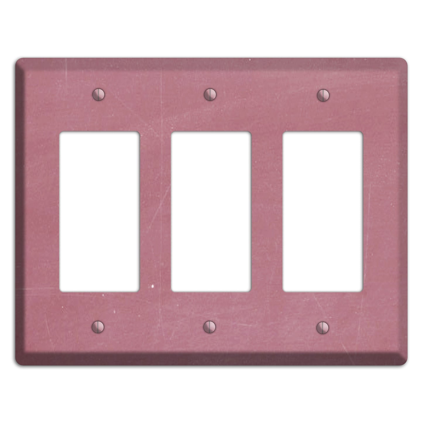 Chalk Pink 3 Rocker Wallplate