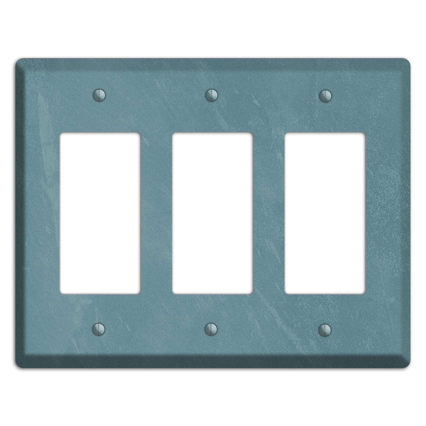 Chalk Teal 3 Rocker Wallplate