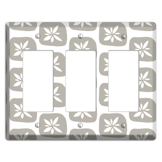 Simple Scandanavian Style GG 3 Rocker Wallplate