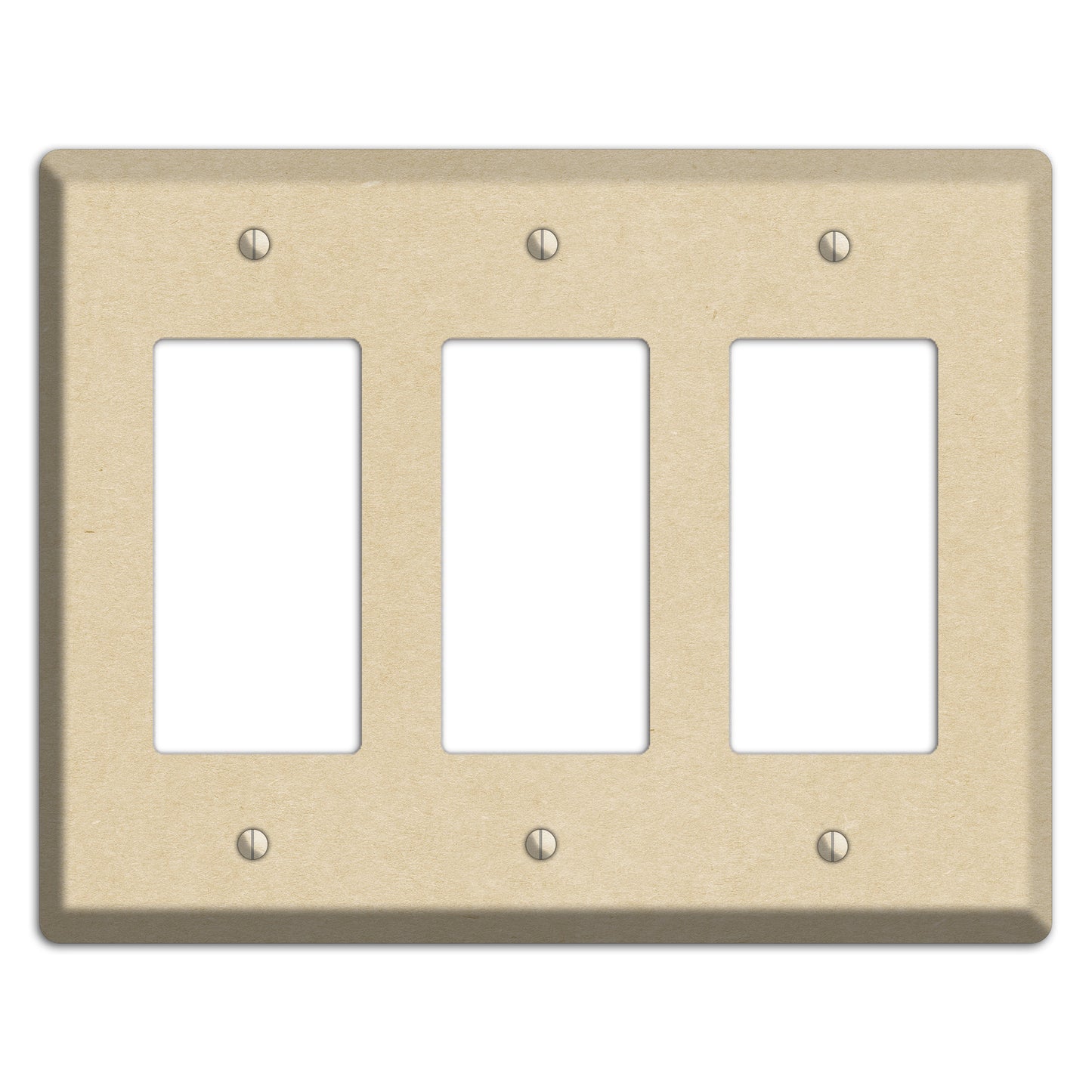 Double Pearl Lusta Kraft 3 Rocker Wallplate