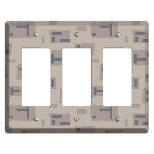 Urban Mout Camo 3 Rocker Wallplate