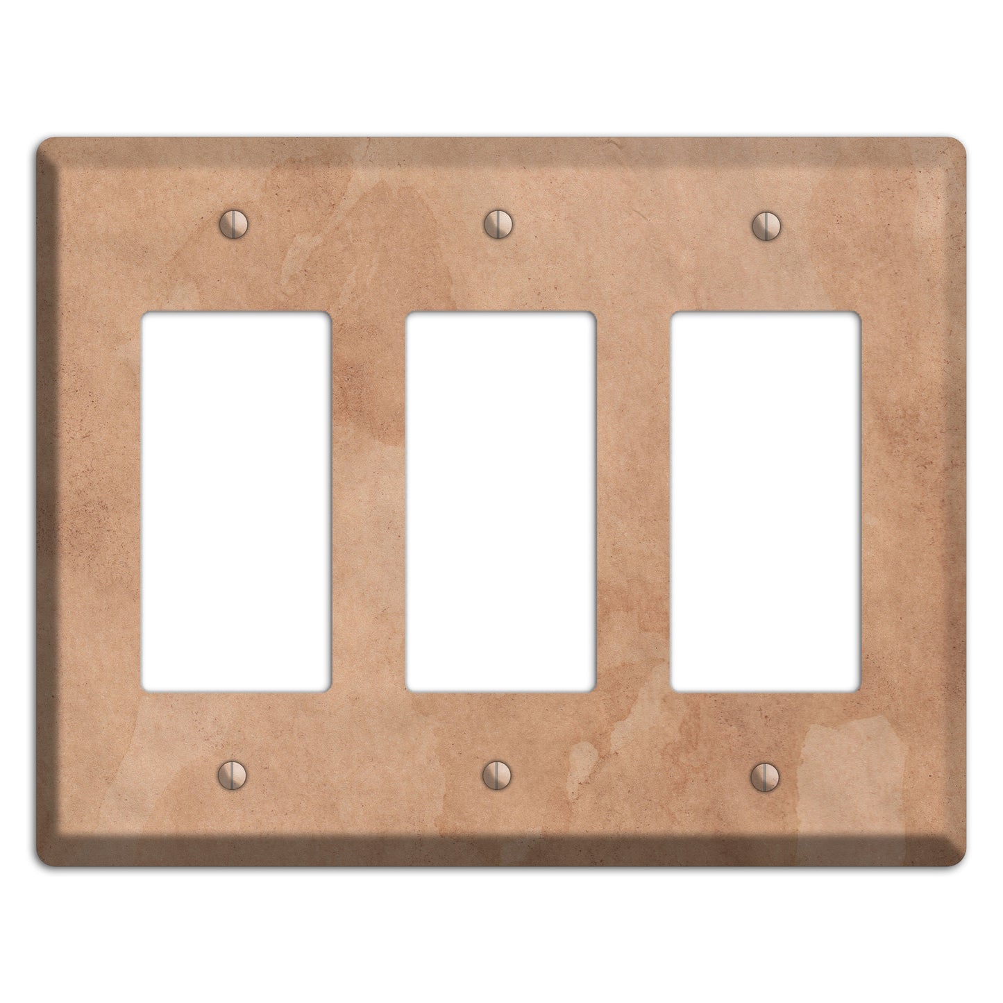 Aged Paper 3 3 Rocker Wallplate