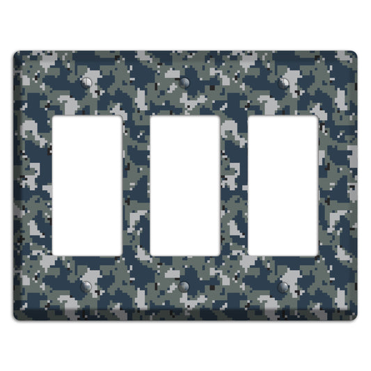 Navy 2007 Camo 3 Rocker Wallplate