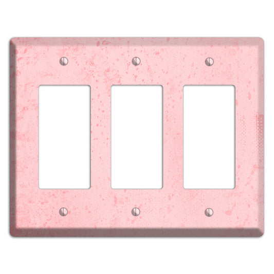 ShockingPpink Soft Coral 3 Rocker Wallplate