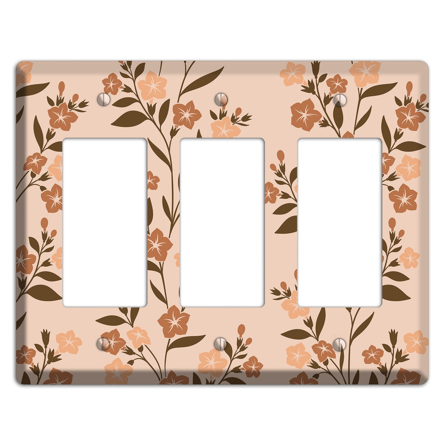 Spring Floral 2 3 Rocker Wallplate