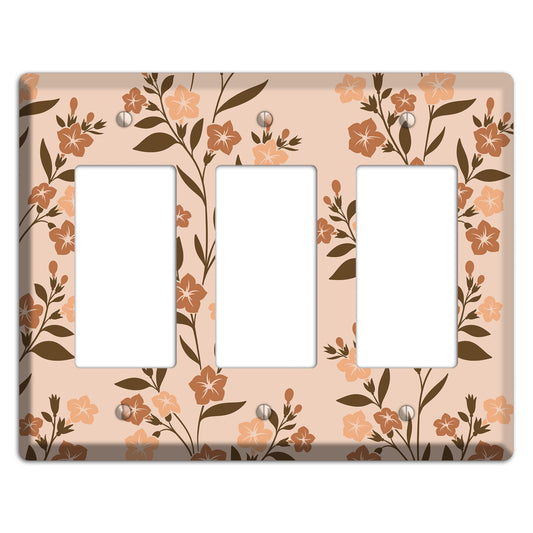 Spring Floral 2 3 Rocker Wallplate