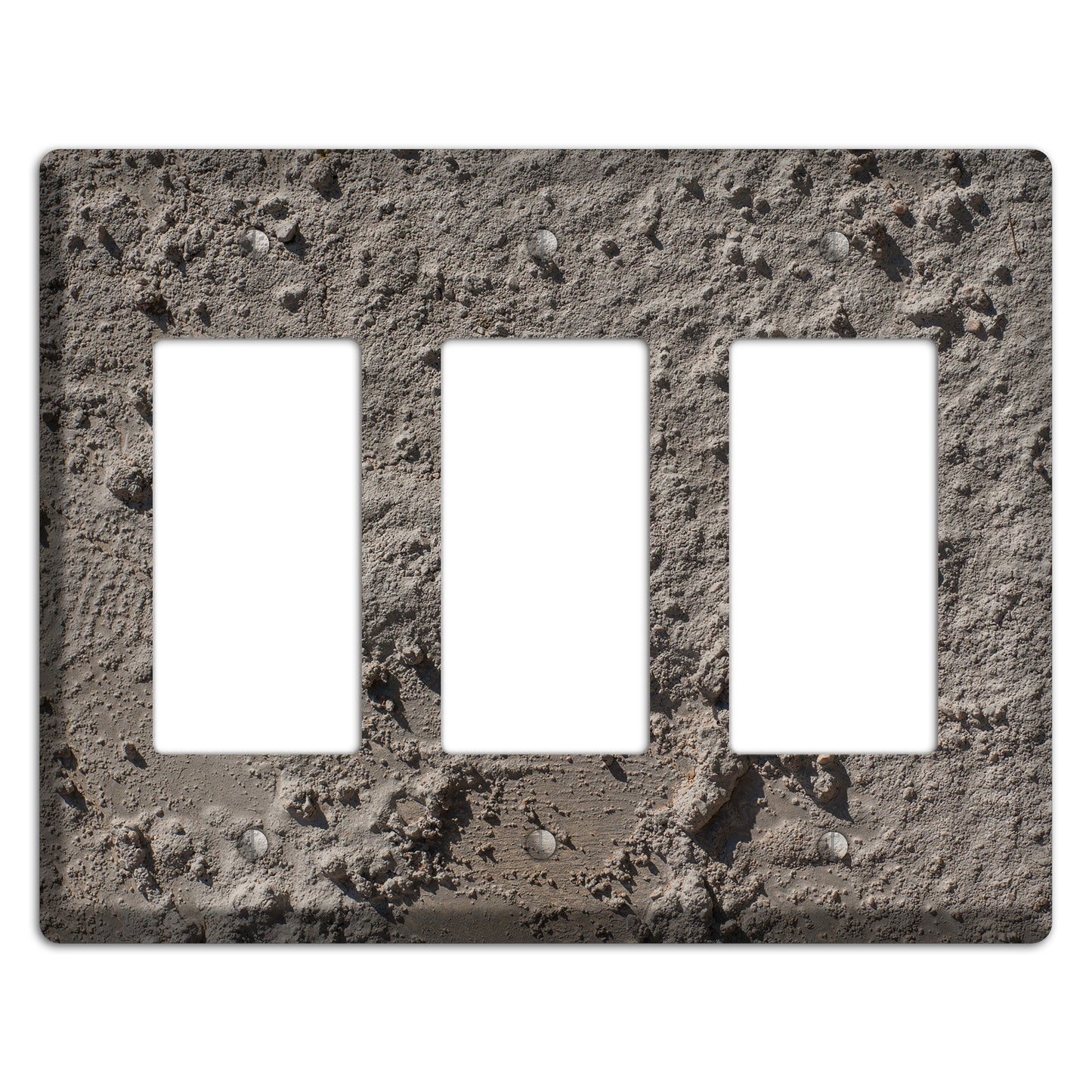 Plaster 3 3 Rocker Wallplate