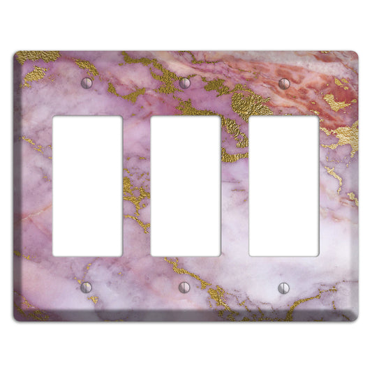 Bouquet Marble 3 Rocker Wallplate