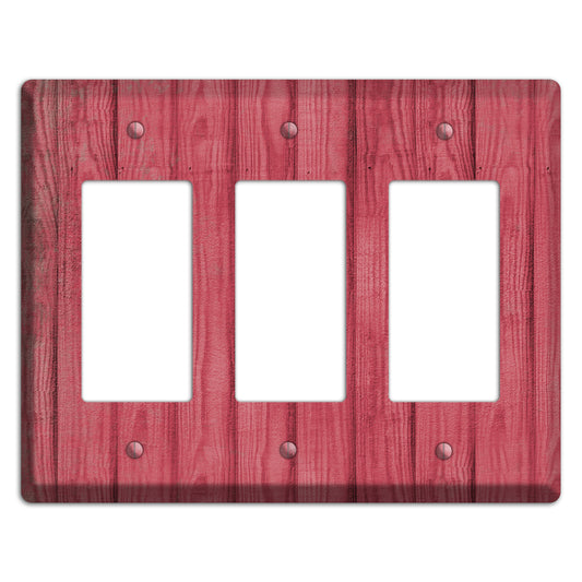 Fuzzy Wuzzy Weathered Wood 3 Rocker Wallplate