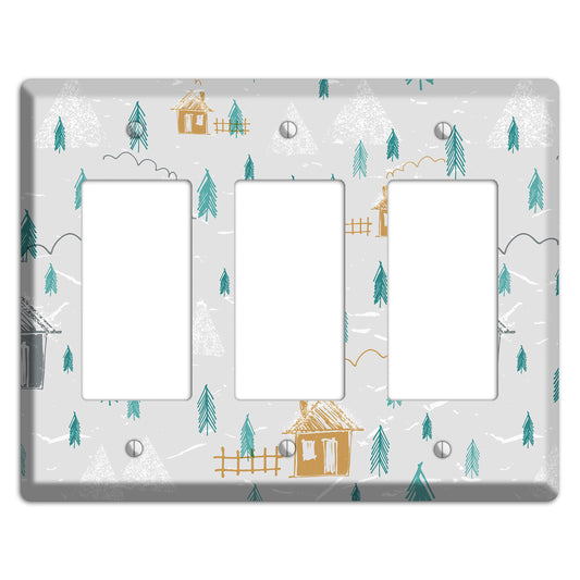 Wildlife Neighborhoods 2 3 Rocker Wallplate