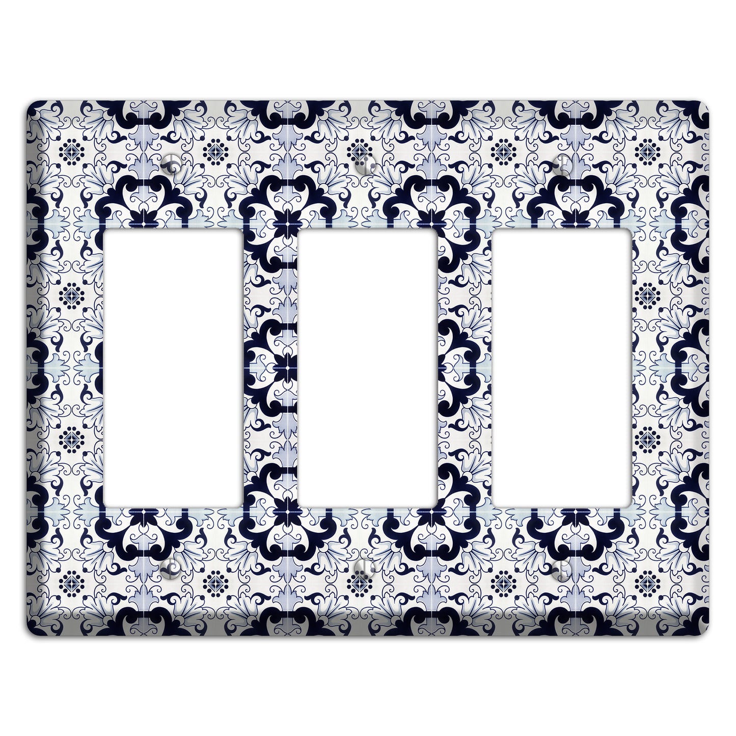 Tavira Tiles 7 3 Rocker Wallplate