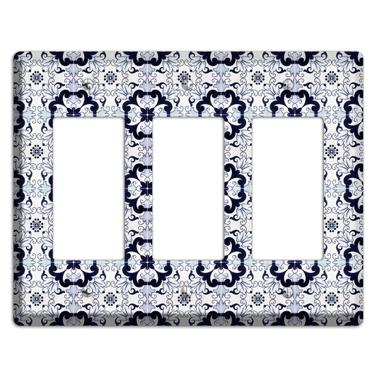 Tavira Tiles 7 3 Rocker Wallplate