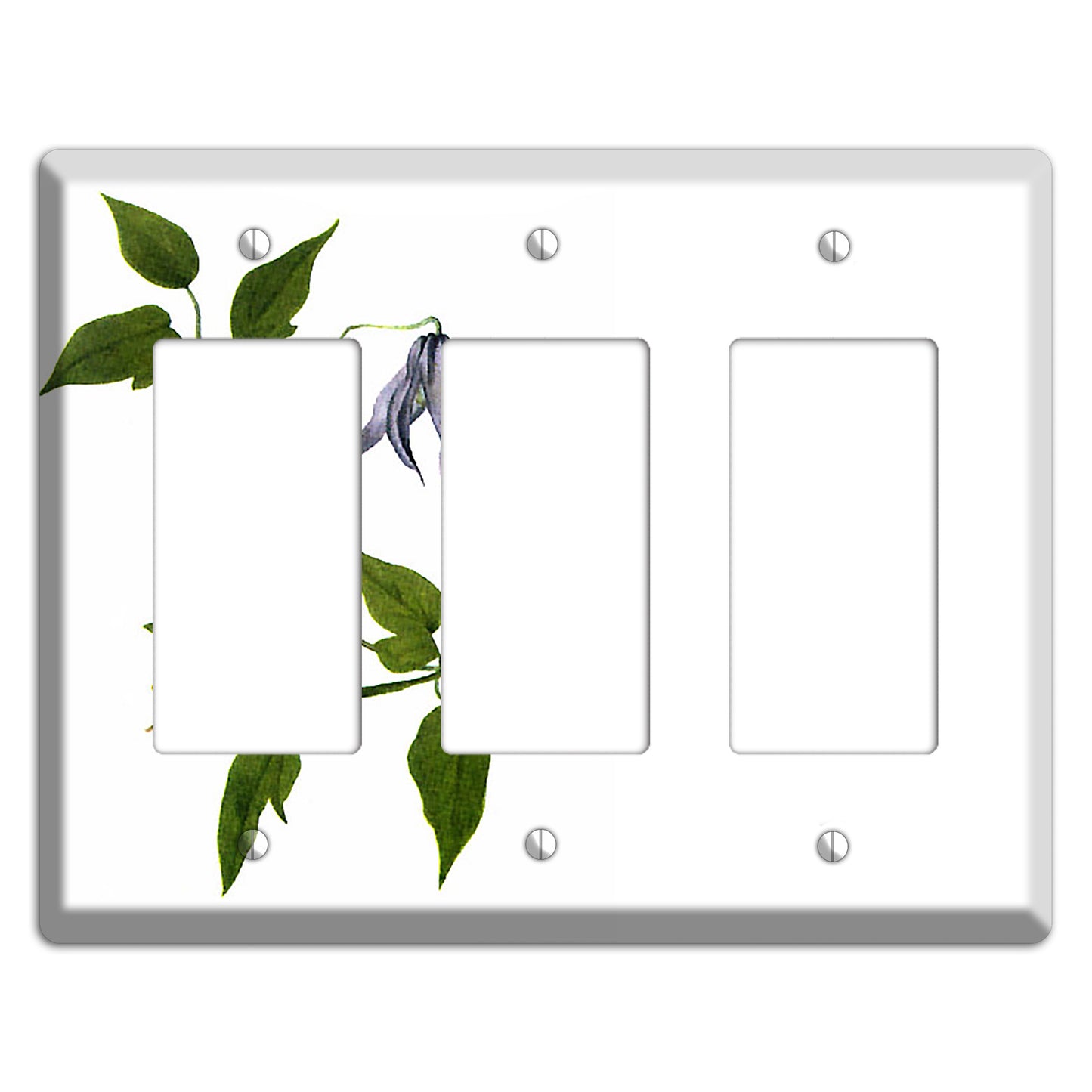 Clematis Columbiana 3 Rocker Wallplate