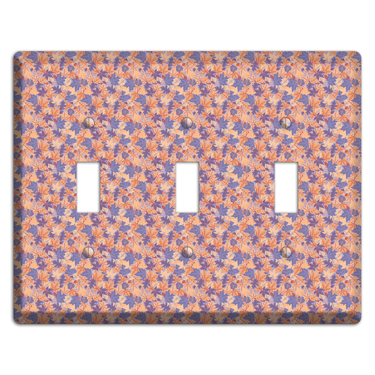 Autumn Leaves Overlay 3 Toggle Wallplate